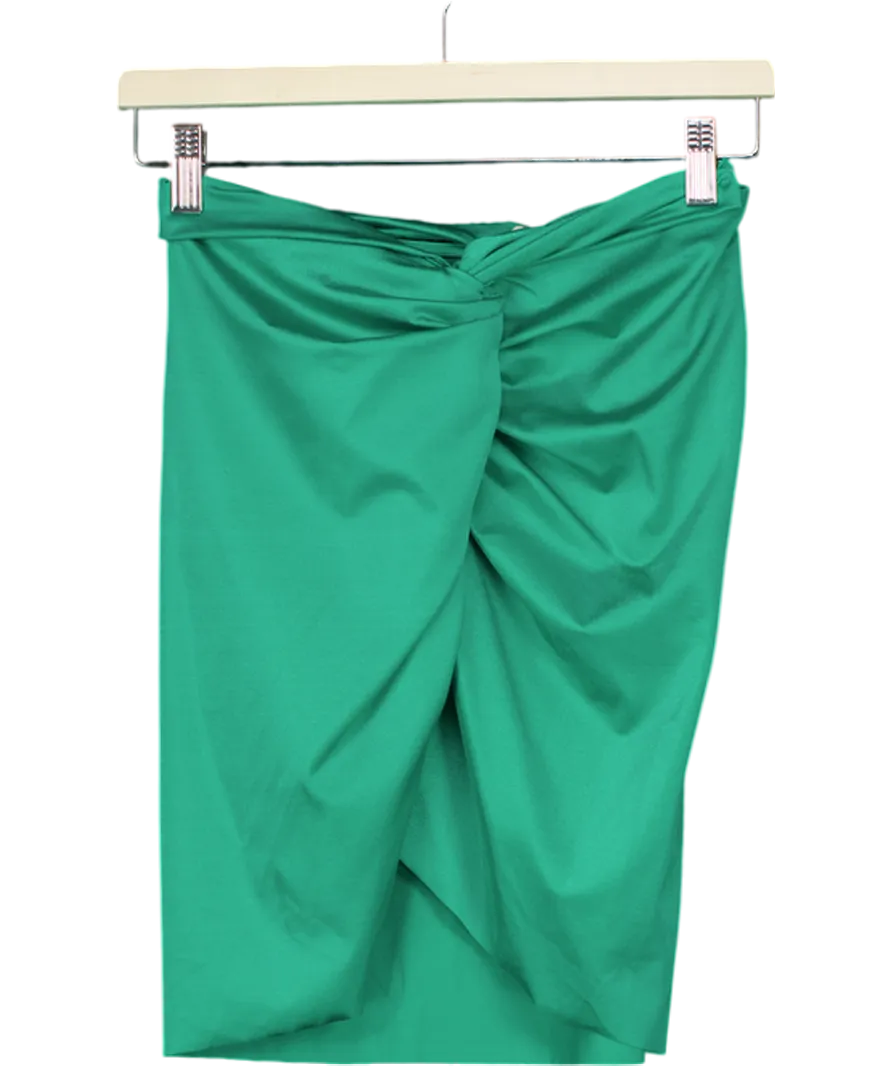 Baobab Green Maple Pareo Japeri High Waisted Cover Up Skirt UK S