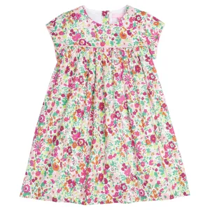 Charlotte Dress- Magenta Floral