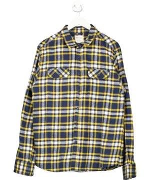 Mountain Warehouse Blue Flannel Long Sleeve Shirt UK L