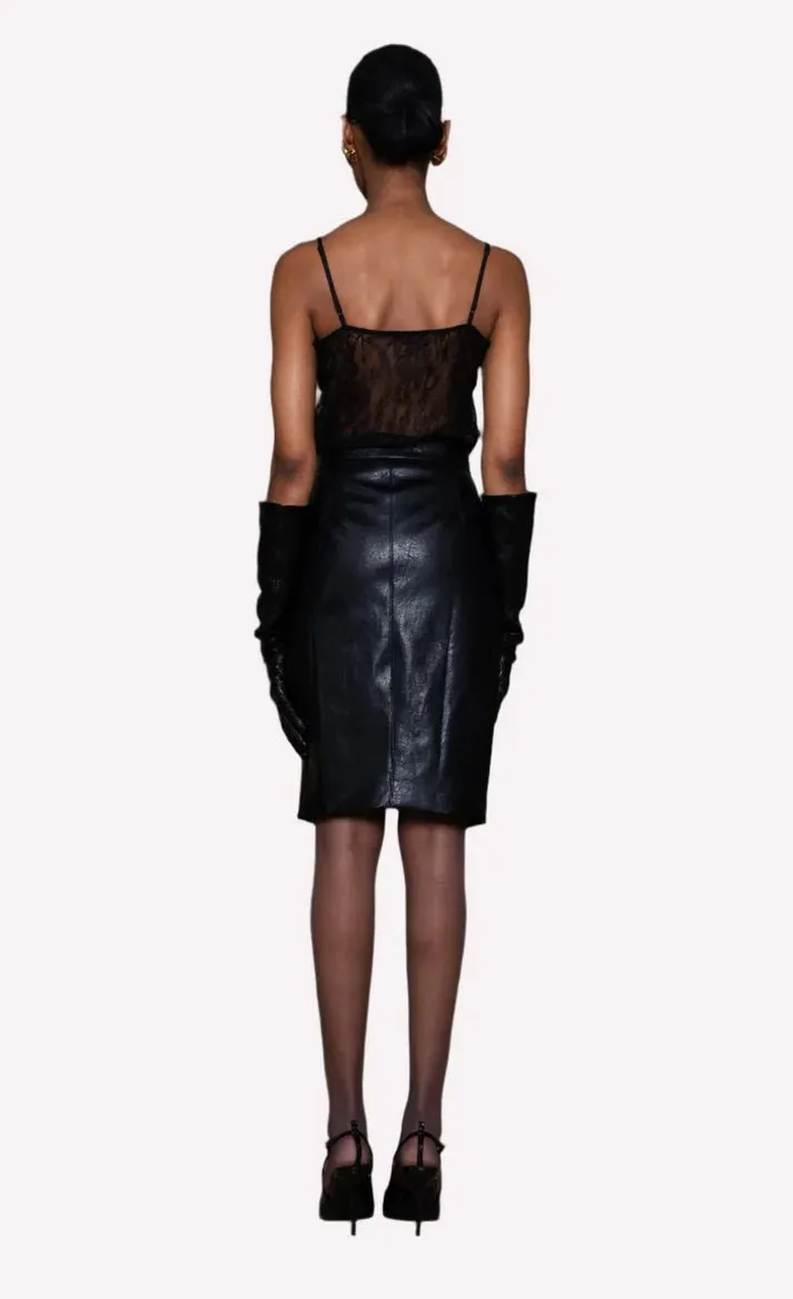 Nonchalant Leo Skirt in Black