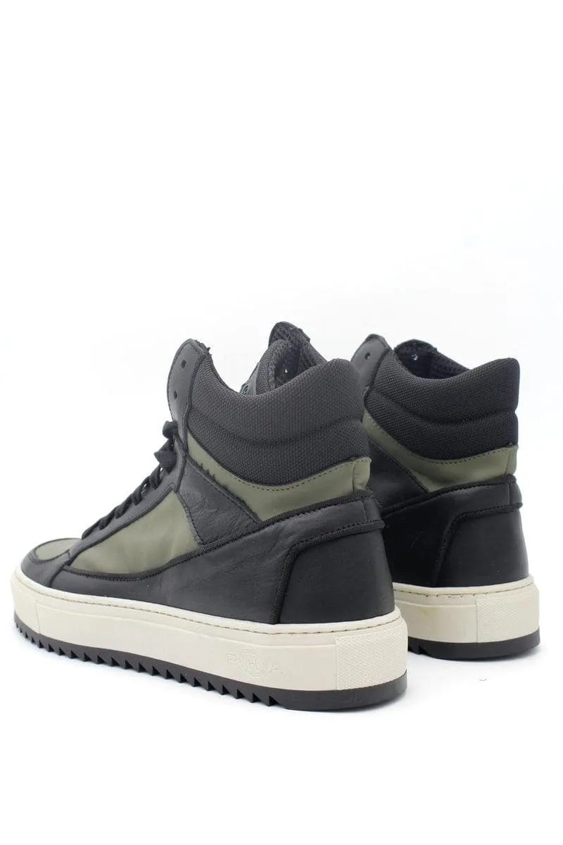 Sneakers Collo Alto in Pelle PHA Paris