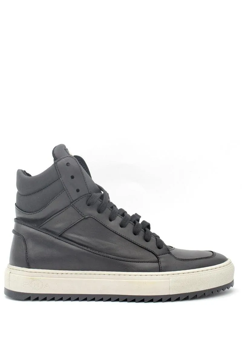 Sneakers Collo Alto in Pelle PHA Paris