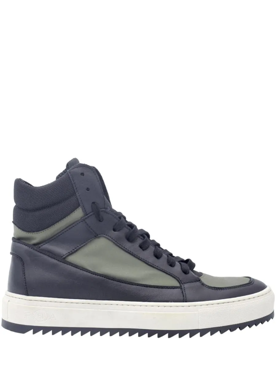 Sneakers Collo Alto in Pelle PHA Paris