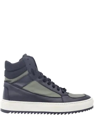 Sneakers Collo Alto in Pelle PHA Paris