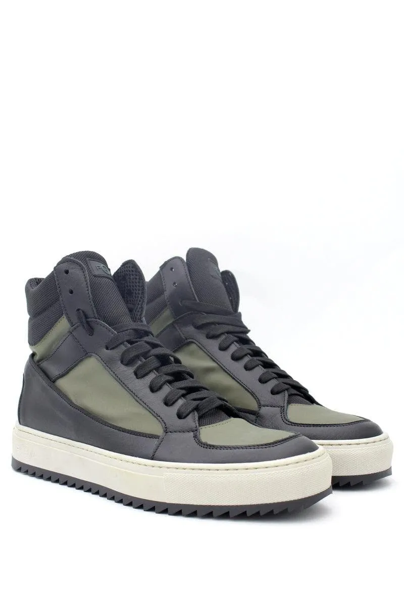 Sneakers Collo Alto in Pelle PHA Paris