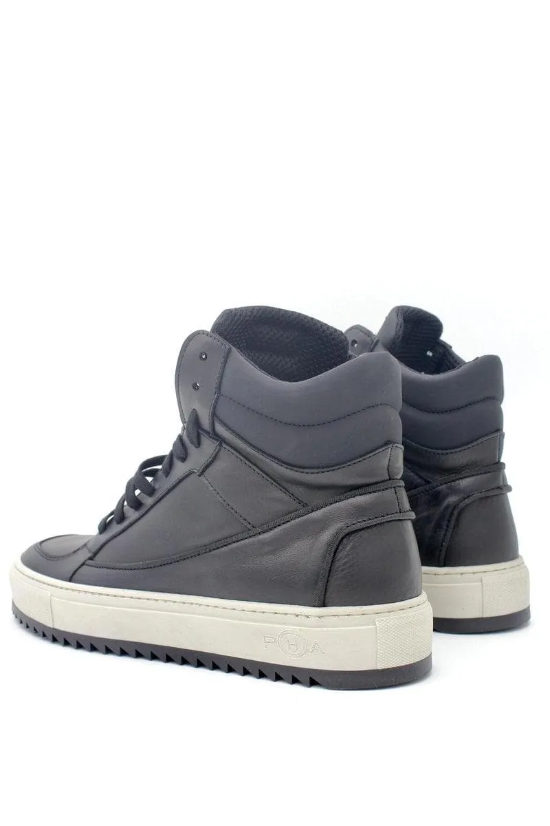 Sneakers Collo Alto in Pelle PHA Paris