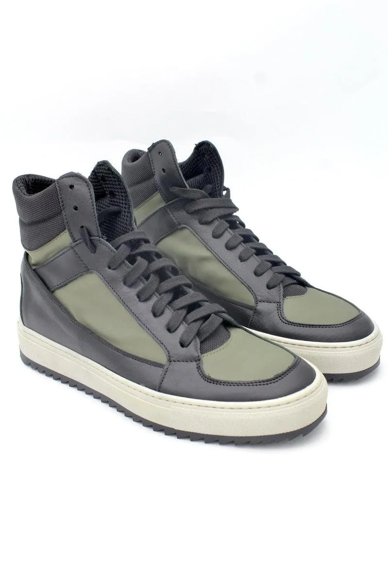 Sneakers Collo Alto in Pelle PHA Paris